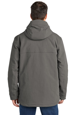 Carhartt Super Dux Insulated Hooded Coat (Gravel)