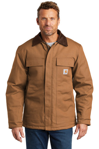 Carhartt Duck Traditional Coat (Carhartt Brown)