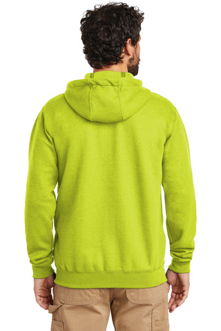 Carhartt Midweight Hooded Zip-Front Sweatshirt (Brite Lime)