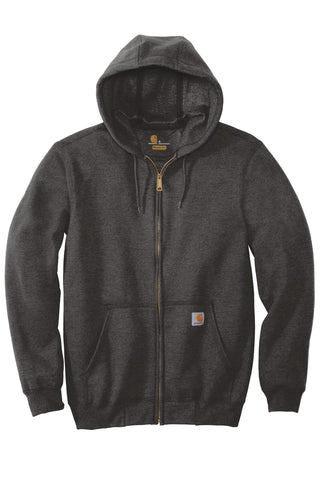 Carhartt Midweight Hooded Zip-Front Sweatshirt (Carbon Heather)