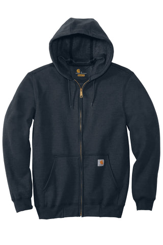 Carhartt Midweight Hooded Zip-Front Sweatshirt (New Navy)