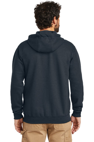 Carhartt Midweight Hooded Zip-Front Sweatshirt (New Navy)