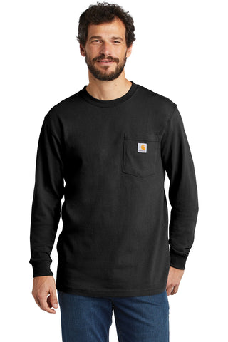 Carhartt Workwear Pocket Long Sleeve T-Shirt (Black)