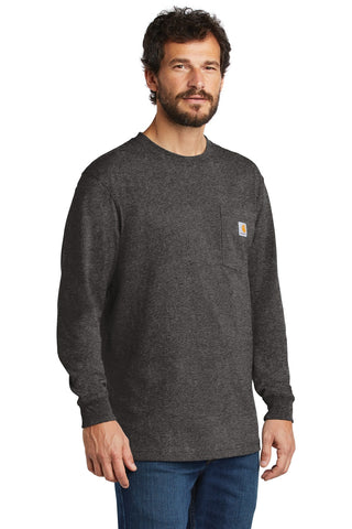 Carhartt Workwear Pocket Long Sleeve T-Shirt (Carbon Heather)