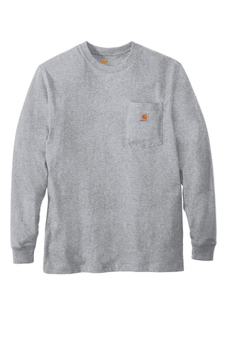 Carhartt Workwear Pocket Long Sleeve T-Shirt (Heather Grey)