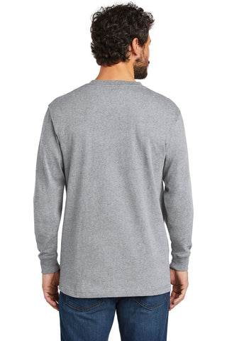 Carhartt Workwear Pocket Long Sleeve T-Shirt (Heather Grey)