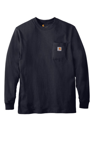 Carhartt Workwear Pocket Long Sleeve T-Shirt (Navy)