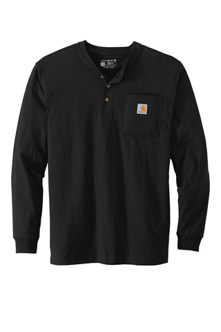 Carhartt Long Sleeve Henley T-Shirt (Black)