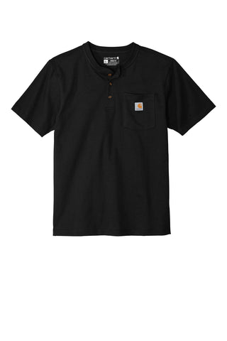 Carhartt Short Sleeve Henley T-Shirt (Black)