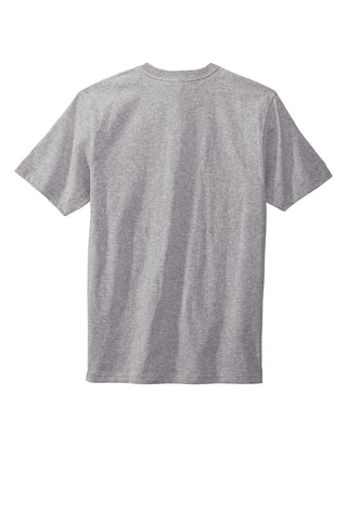 Carhartt Short Sleeve Henley T-Shirt (Heather Grey)