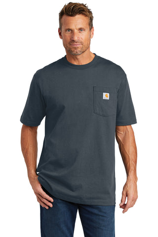 Carhartt Workwear Pocket Short Sleeve T-Shirt (Bluestone)