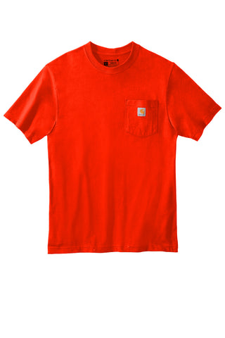 Carhartt Workwear Pocket Short Sleeve T-Shirt (Brite Orange)