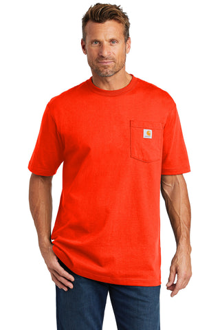 Carhartt Workwear Pocket Short Sleeve T-Shirt (Brite Orange)