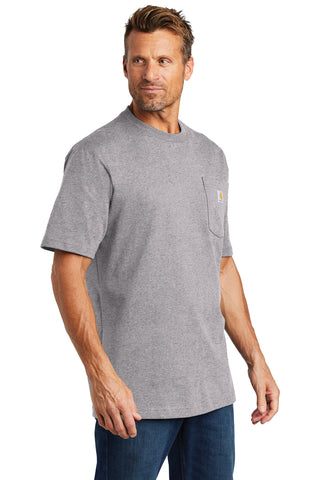 Carhartt Workwear Pocket Short Sleeve T-Shirt (Heather Grey)