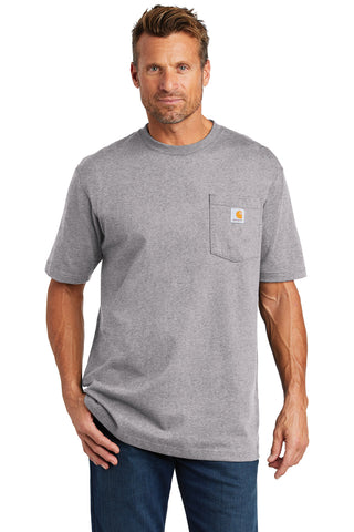 Carhartt Workwear Pocket Short Sleeve T-Shirt (Heather Grey)