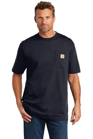 Carhartt Workwear Pocket Short Sleeve T-Shirt (Navy)