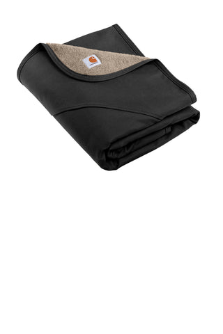 Carhartt Firm Duck Sherpa-Lined Blanket (Black)