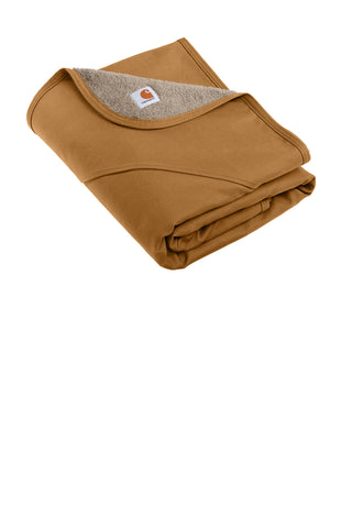 Carhartt Firm Duck Sherpa-Lined Blanket (Carhartt Brown)