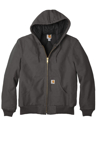 Carhartt Quilted-Flannel-Lined Duck Active Jac (Gravel)