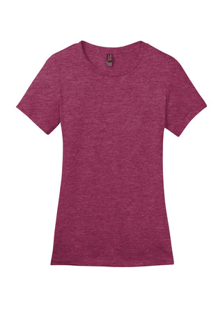 District Women's Perfect WeightTee (Heathered Loganberry)