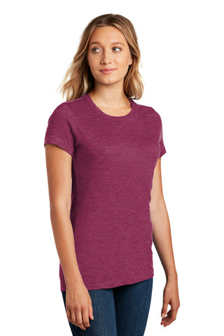 District Women's Perfect WeightTee (Heathered Loganberry)