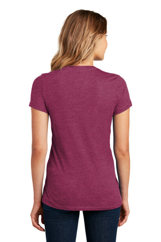 District Women's Perfect WeightTee (Heathered Loganberry)