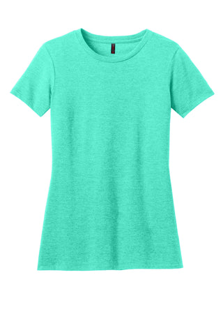 District Women's Perfect Blend CVC Tee (Aqua Heather)