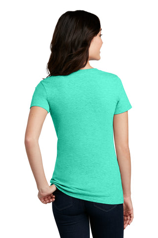 District Women's Perfect Blend CVC Tee (Aqua Heather)