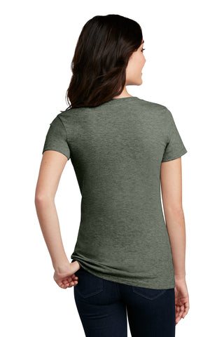 District Women's Perfect Blend CVC Tee (Heathered Olive)