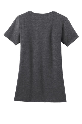 District Women's Perfect Blend CVC Tee (Heathered Charcoal)