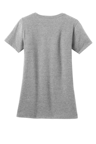 District Women's Perfect Blend CVC Tee (Light Heather Grey)