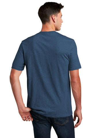 District Perfect Blend CVC Tee (Deep Royal Fleck)