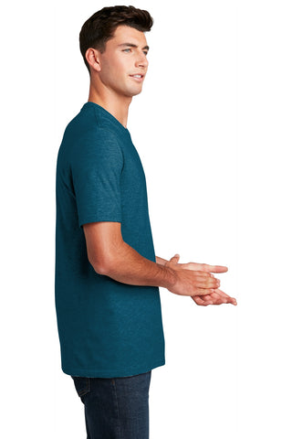 District Perfect Blend CVC Tee (Deep Turquoise Fleck)