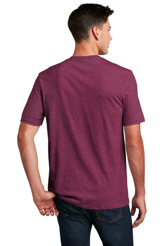 District Perfect Blend CVC Tee (Raspberry Fleck)