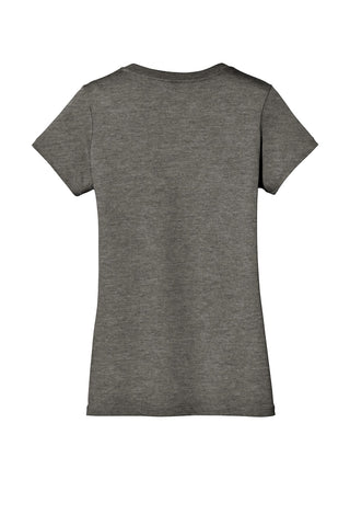 District Women's Perfect Weight V-Neck Tee (Heathered Charcoal)