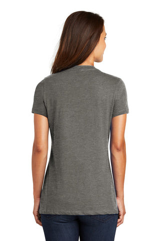 District Women's Perfect Weight V-Neck Tee (Heathered Charcoal)