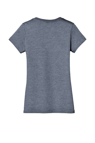 District Women's Perfect Weight V-Neck Tee (Heathered Navy)