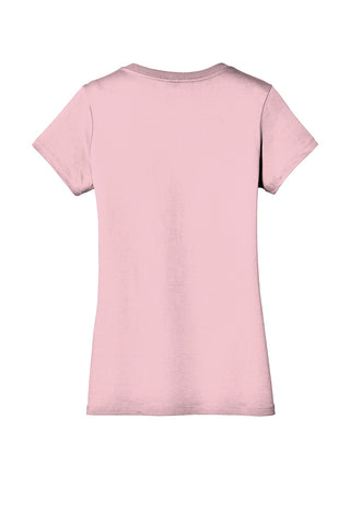 District Women's Perfect Weight V-Neck Tee (Light Pink)