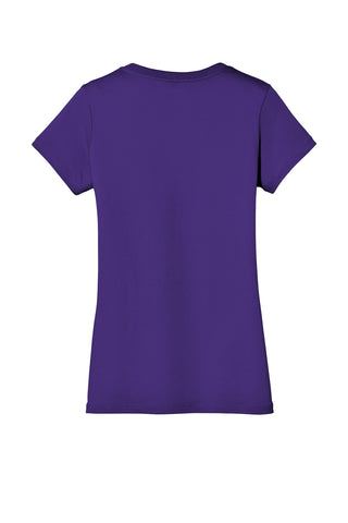 District Women's Perfect Weight V-Neck Tee (Purple)