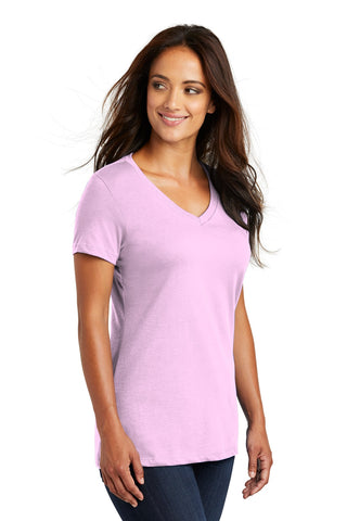 District Women's Perfect Weight V-Neck Tee (Soft Purple)