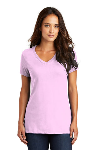 District Women's Perfect Weight V-Neck Tee (Soft Purple)