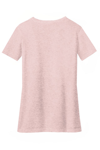 District Women's Perfect Blend CVC V-Neck Tee (Heathered Lavender)