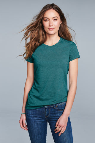 District Women's Perfect Tri Tee (Green Frost)