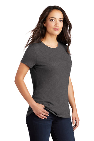 District Women's Perfect Tri Tee (Heathered Charcoal)