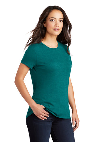 District Women's Perfect Tri Tee (Heathered Teal)