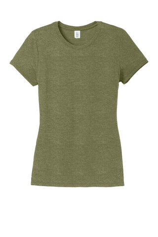 District Women's Perfect Tri Tee (Military Green Frost)