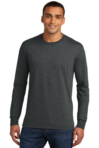 District Perfect Tri Long Sleeve Tee (Black Frost)