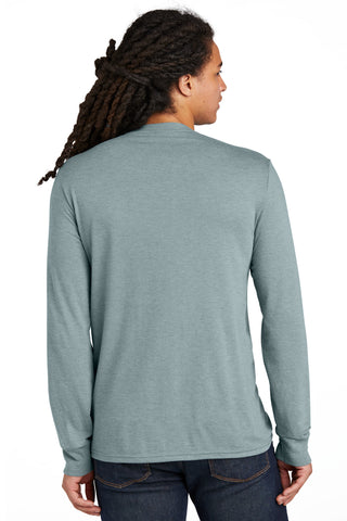 District Perfect Tri Long Sleeve Tee (Flint Blue Heather)