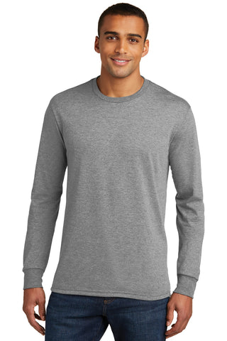 District Perfect Tri Long Sleeve Tee (Grey Frost)