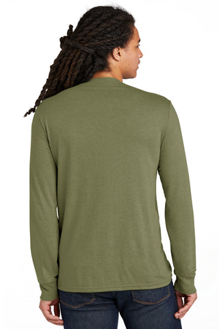 District Perfect Tri Long Sleeve Tee (Military Green Frost)